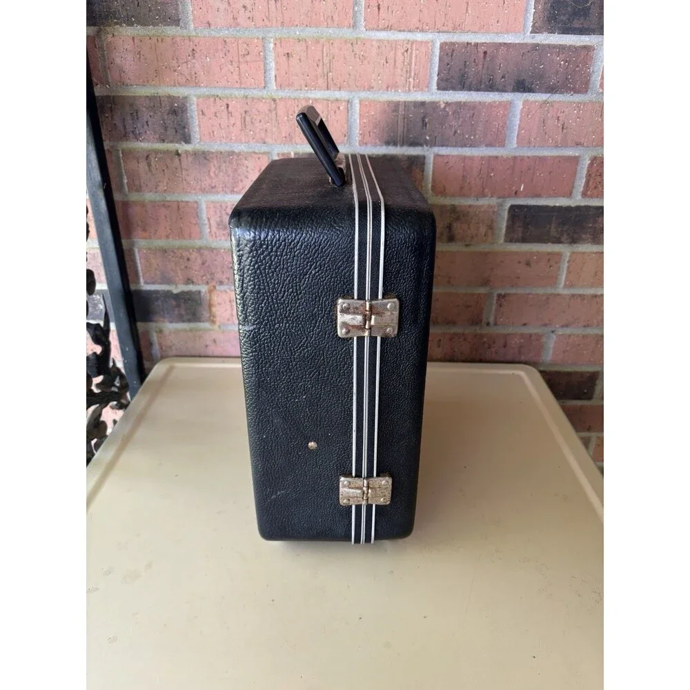 Vintage 1960S Travel Bar Case-mid-Century Pub Suitase-complete Set Sealed Tools